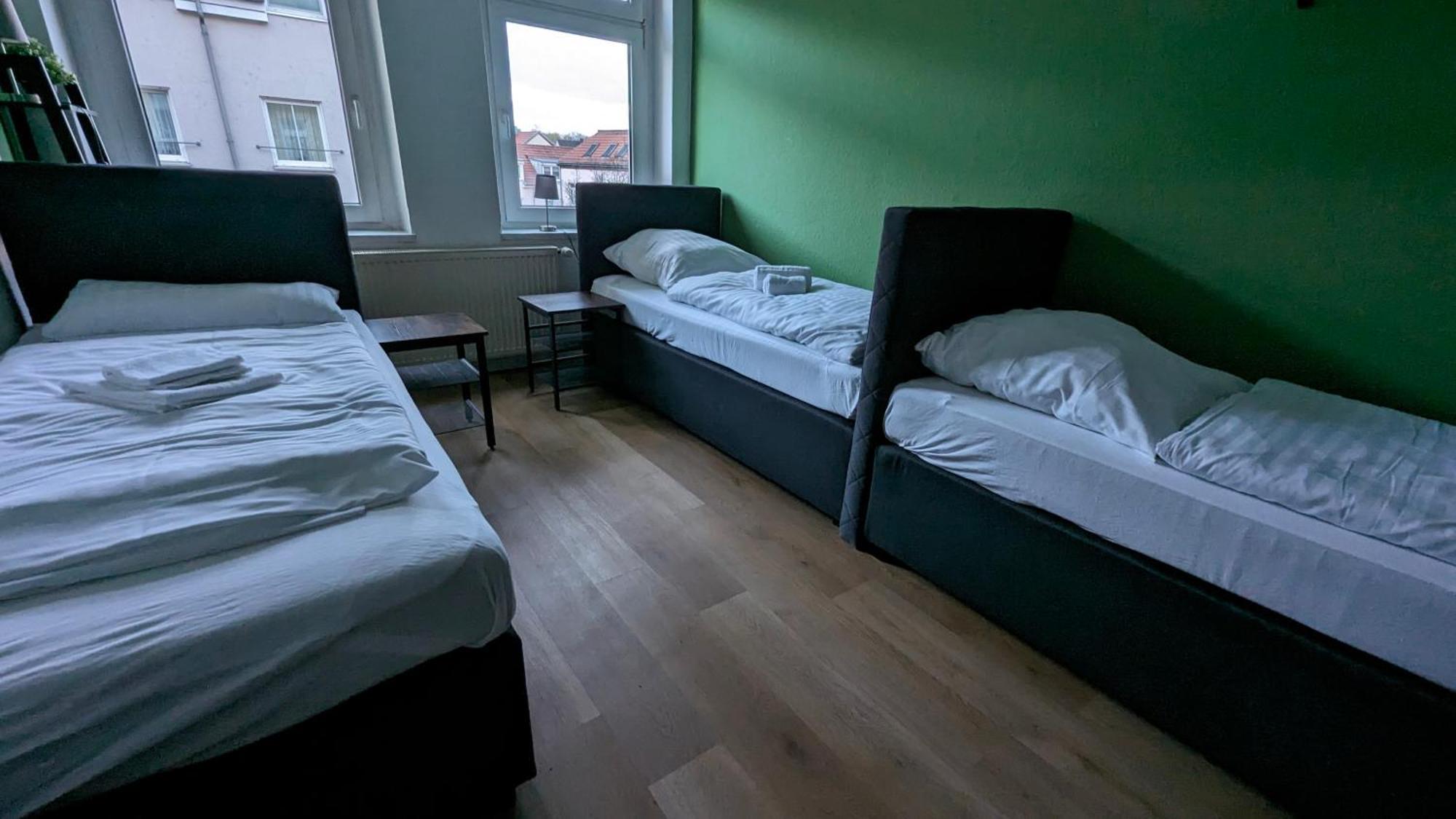 Sali-Homes Boarding Haus Monteur-Wohnungen Balkon Vollkueche Autobahnaehe Markranstädt Exterior foto