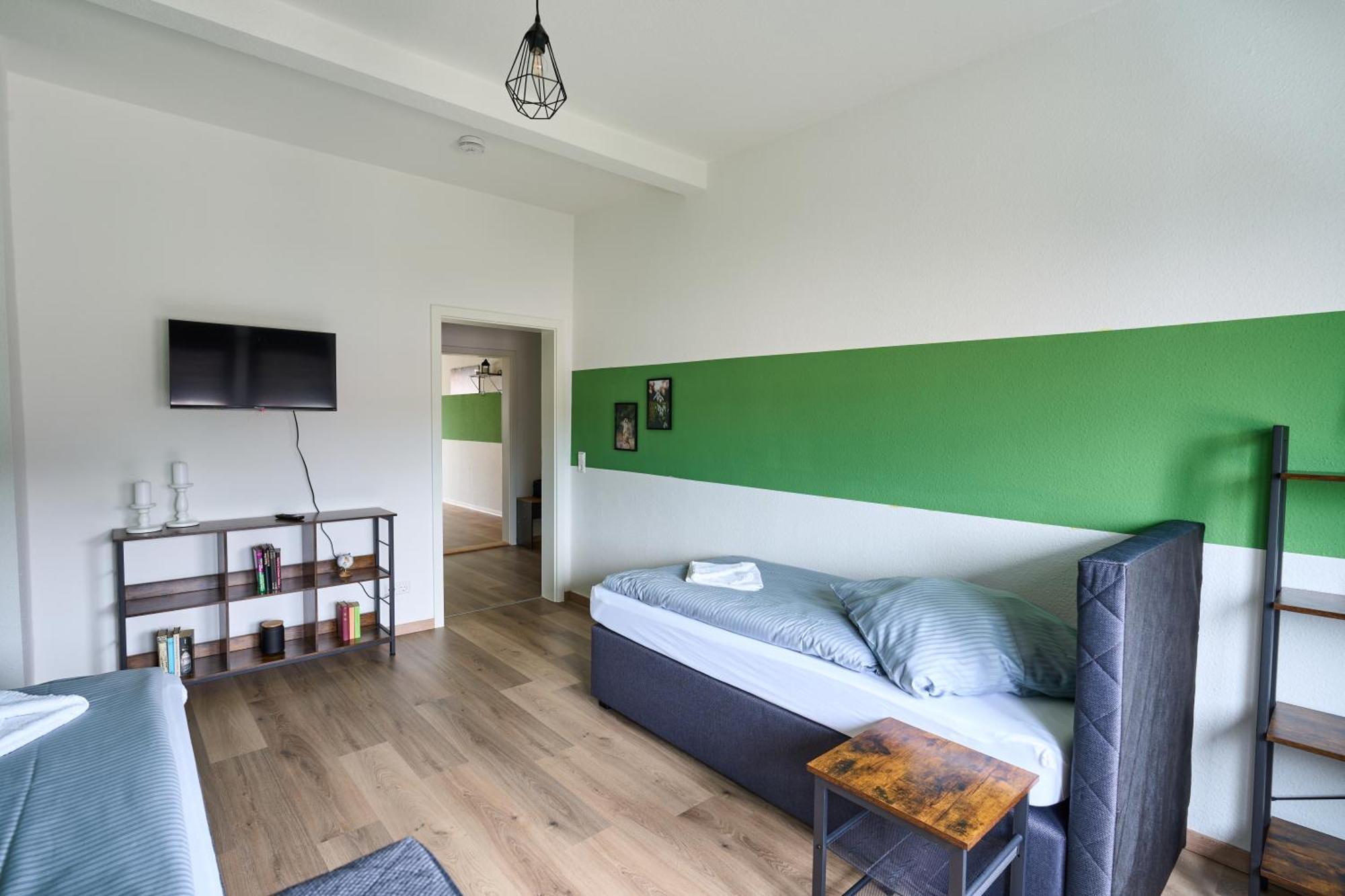 Sali-Homes Boarding Haus Monteur-Wohnungen Balkon Vollkueche Autobahnaehe Markranstädt Exterior foto