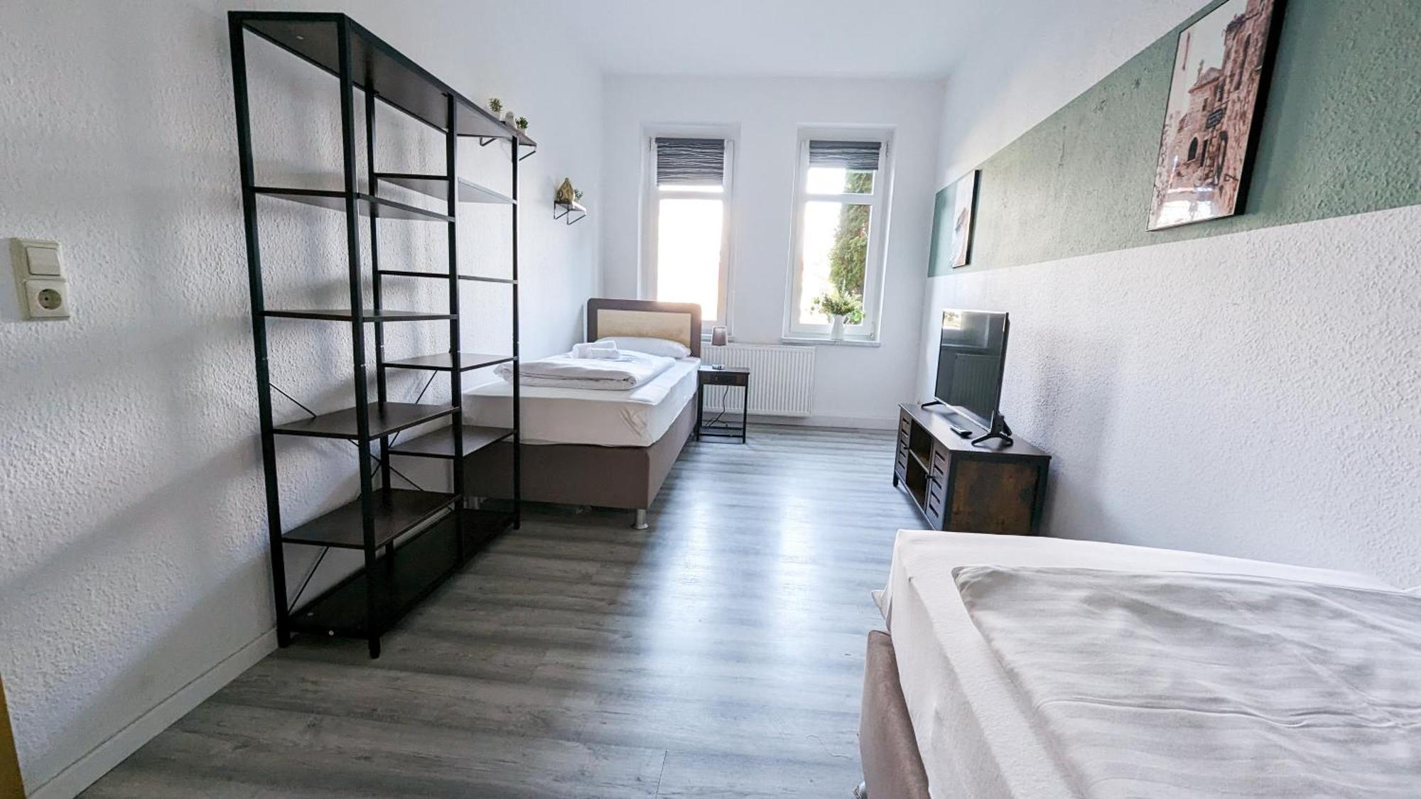 Sali-Homes Boarding Haus Monteur-Wohnungen Balkon Vollkueche Autobahnaehe Markranstädt Habitación foto