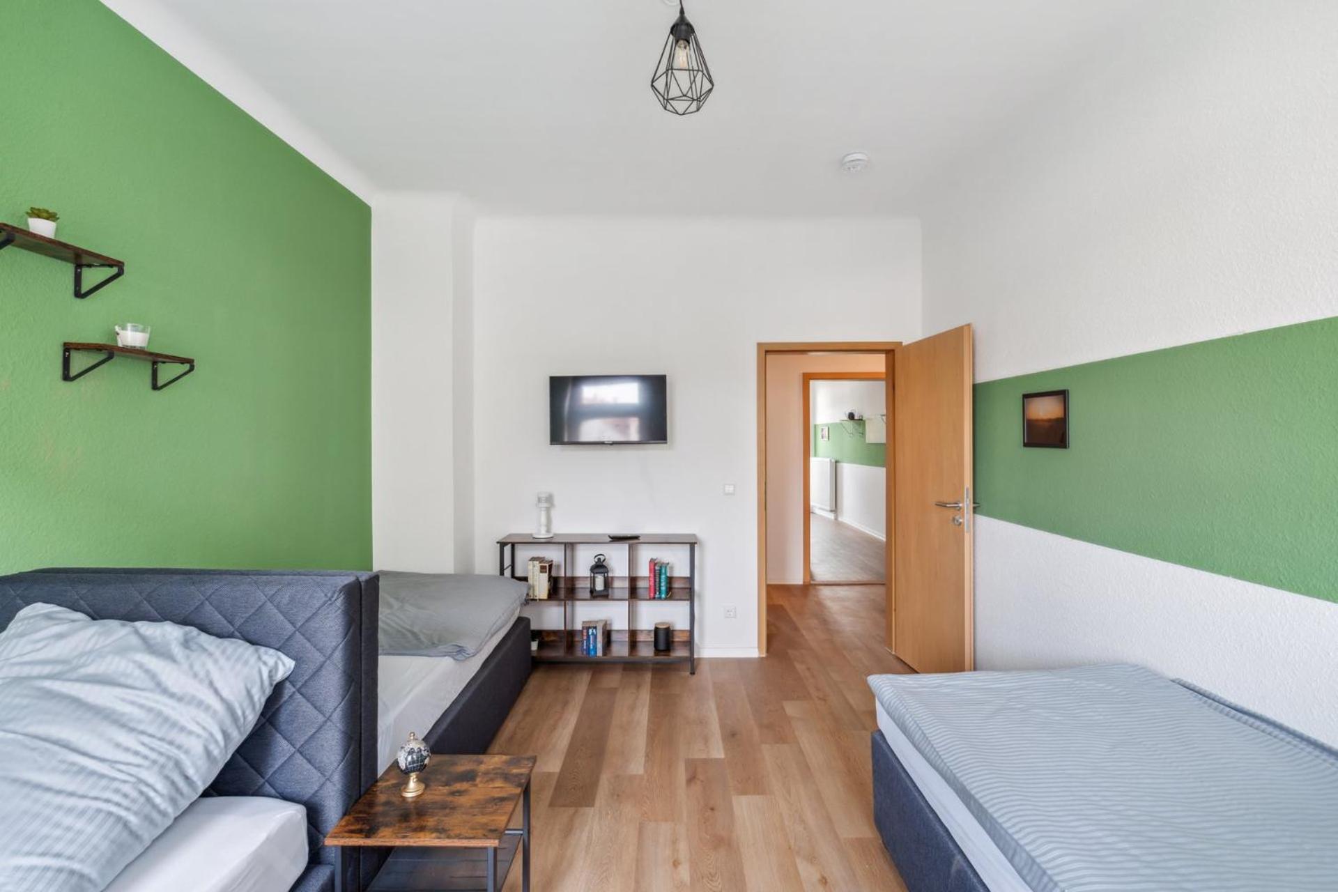 Sali-Homes Boarding Haus Monteur-Wohnungen Balkon Vollkueche Autobahnaehe Markranstädt Habitación foto